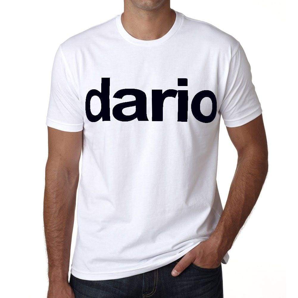 Dario Mens Short Sleeve Round Neck T-Shirt 00050
