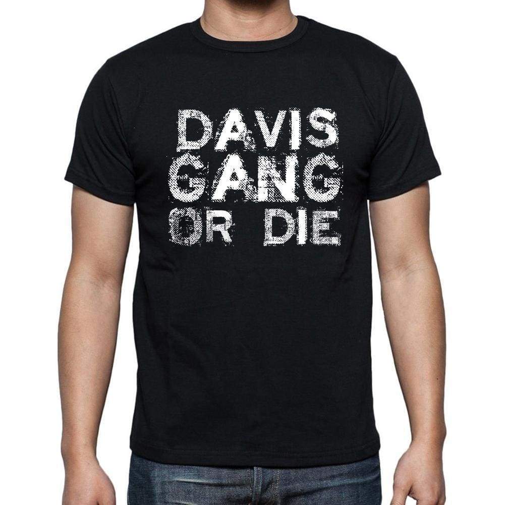Davis Family Gang Tshirt Mens Tshirt Black Tshirt Gift T-Shirt 00033 - Black / S - Casual