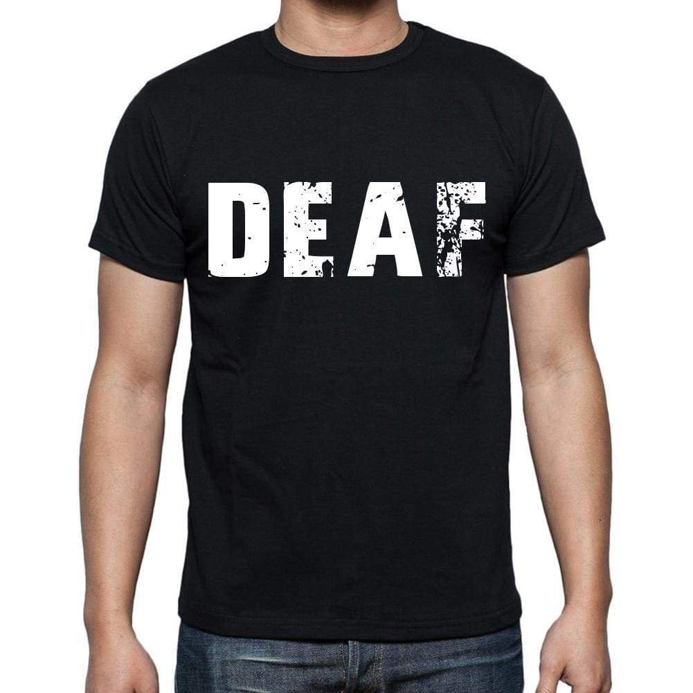 Deaf Mens Short Sleeve Round Neck T-Shirt 00016 - Casual