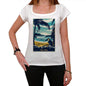Deep Water Bay Pura Vida Beach Name White Womens Short Sleeve Round Neck T-Shirt 00297 - White / Xs - Casual