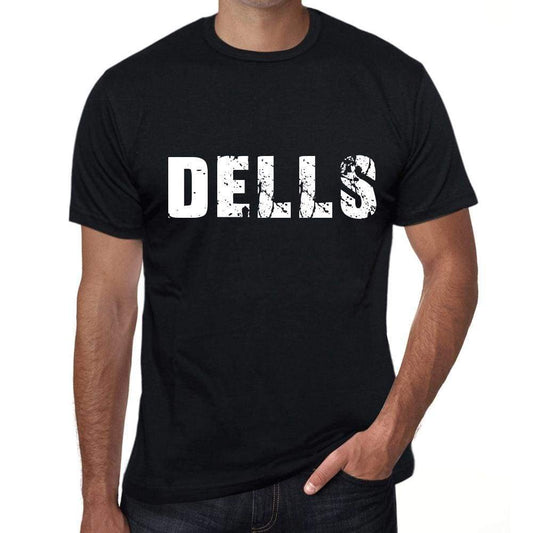 Dells Mens Retro T Shirt Black Birthday Gift 00553 - Black / Xs - Casual