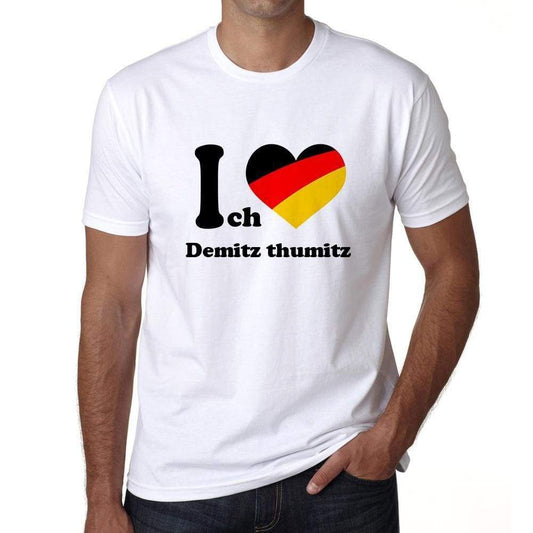 Demitz Thumitz Mens Short Sleeve Round Neck T-Shirt 00005 - Casual