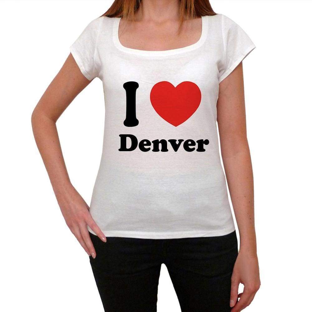 Denver T Shirt Woman Traveling In Visit Denver Womens Short Sleeve Round Neck T-Shirt 00031 - T-Shirt