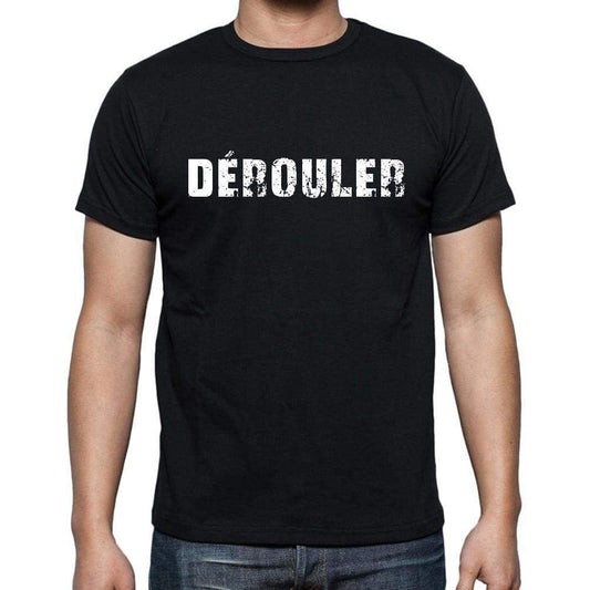 Dérouler French Dictionary Mens Short Sleeve Round Neck T-Shirt 00009 - Casual