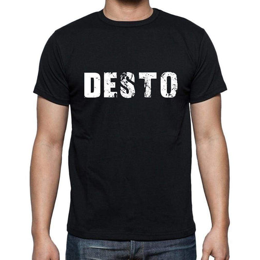 Desto Mens Short Sleeve Round Neck T-Shirt 00017 - Casual