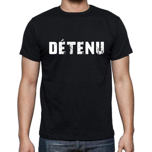 Détenu French Dictionary Mens Short Sleeve Round Neck T-Shirt 00009 - Casual
