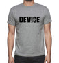 Device Grey Mens Short Sleeve Round Neck T-Shirt 00018 - Grey / S - Casual