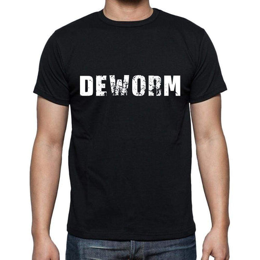 Deworm Mens Short Sleeve Round Neck T-Shirt 00004 - Casual