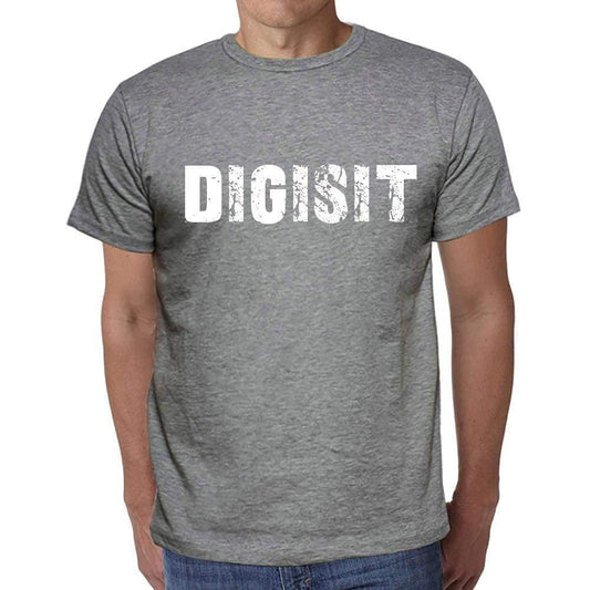 Digisit Mens Short Sleeve Round Neck T-Shirt 00035 - Casual