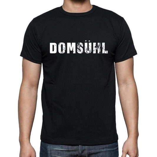 Domshl Mens Short Sleeve Round Neck T-Shirt 00003 - Casual