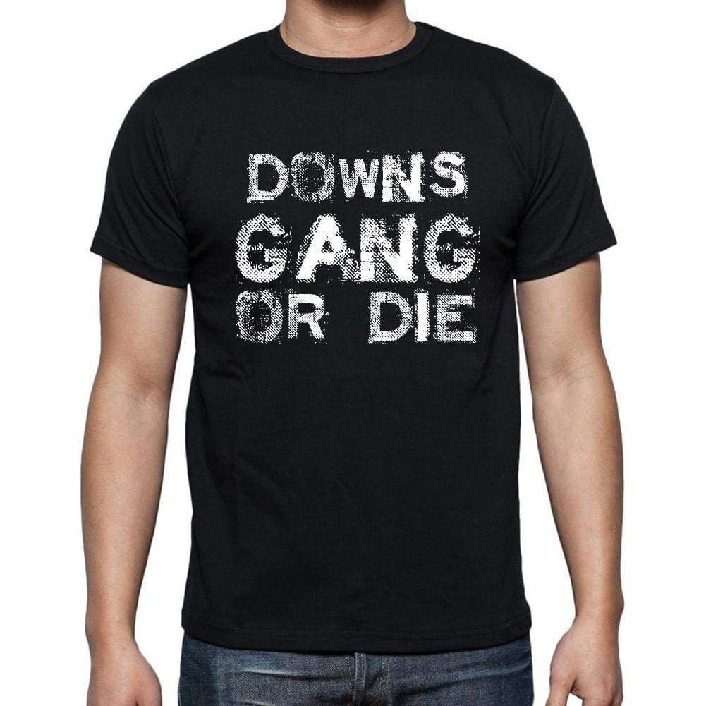 Downs Family Gang Tshirt Mens Tshirt Black Tshirt Gift T-Shirt 00033 - Black / S - Casual