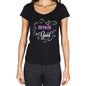 Drawer Is Good Womens T-Shirt Black Birthday Gift 00485 - Black / Xs - Casual