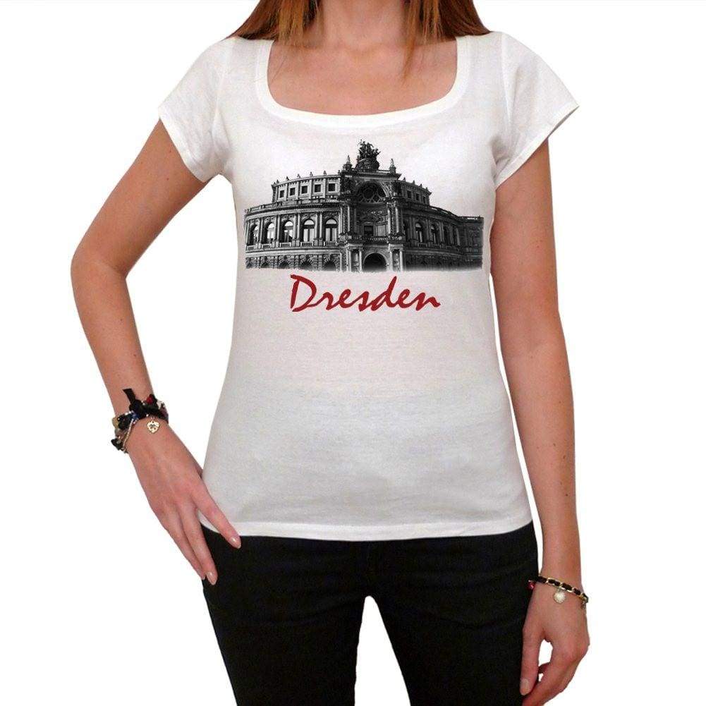 Dresden Tshirt Womens Short Sleeve Scoop Neck Tee 00181