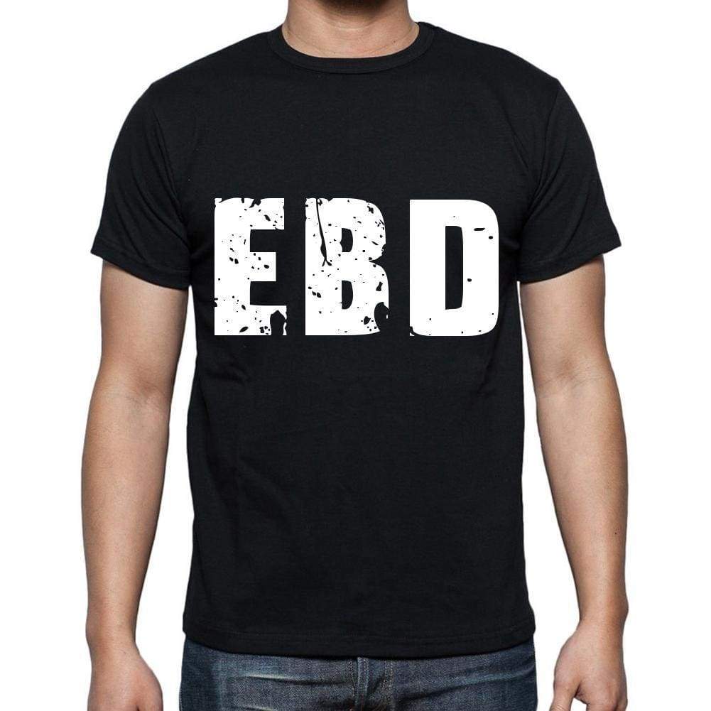 Ebd Men T Shirts Short Sleeve T Shirts Men Tee Shirts For Men Cotton Black 3 Letters - Casual