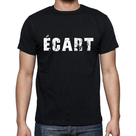 Écart French Dictionary Mens Short Sleeve Round Neck T-Shirt 00009 - Casual