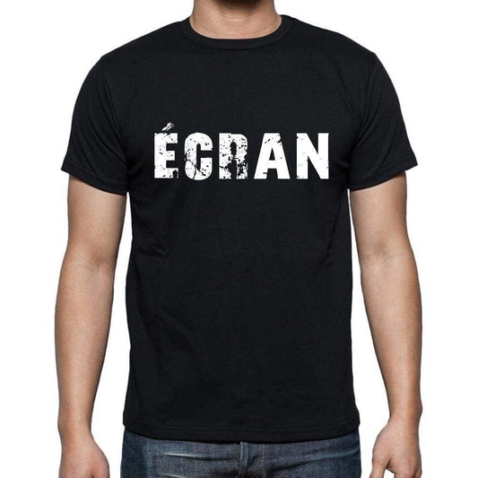 Écran French Dictionary Mens Short Sleeve Round Neck T-Shirt 00009 - Casual