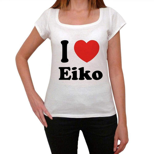 Eiko T Shirt Woman Traveling In Visit Eiko Womens Short Sleeve Round Neck T-Shirt 00031 - T-Shirt