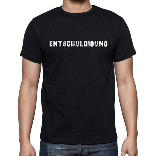 Entschuldigung Mens Short Sleeve Round Neck T-Shirt - Casual