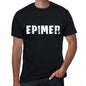 Epimer Mens Vintage T Shirt Black Birthday Gift 00554 - Black / Xs - Casual
