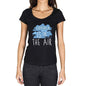 Euphoria In The Air Black Womens Short Sleeve Round Neck T-Shirt Gift T-Shirt 00303 - Black / Xs - Casual