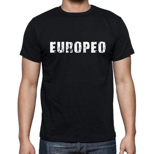 Europeo Mens Short Sleeve Round Neck T-Shirt - Casual