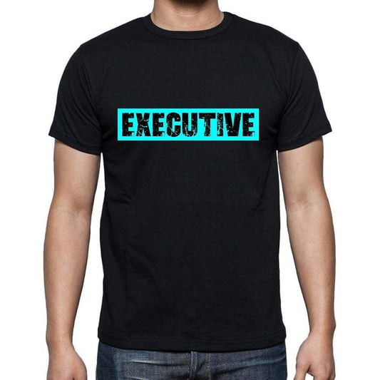 Executive T Shirt Mens T-Shirt Occupation S Size Black Cotton - T-Shirt