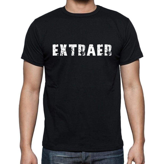 Extraer Mens Short Sleeve Round Neck T-Shirt - Casual