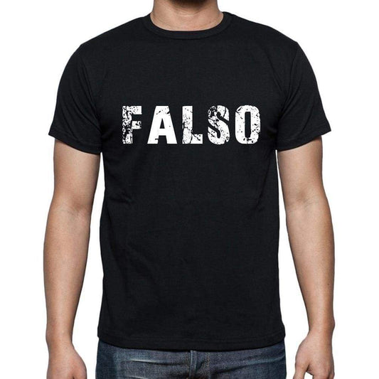 Falso Mens Short Sleeve Round Neck T-Shirt - Casual