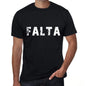 Falta Mens T Shirt Black Birthday Gift 00550 - Black / Xs - Casual