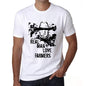 Farmers Real Men Love Farmers Mens T Shirt White Birthday Gift 00539 - White / Xs - Casual