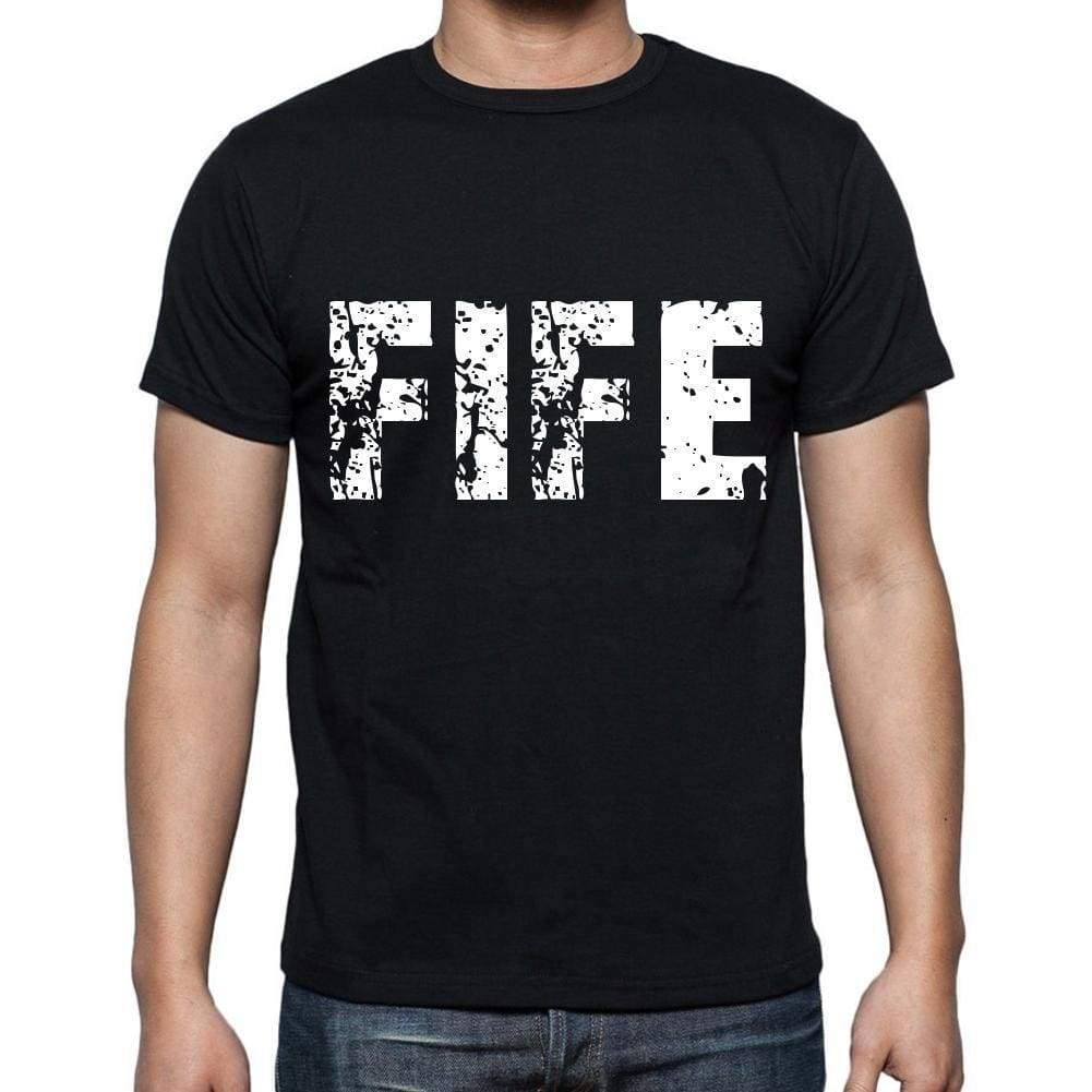 Fife Mens Short Sleeve Round Neck T-Shirt 00016 - Casual