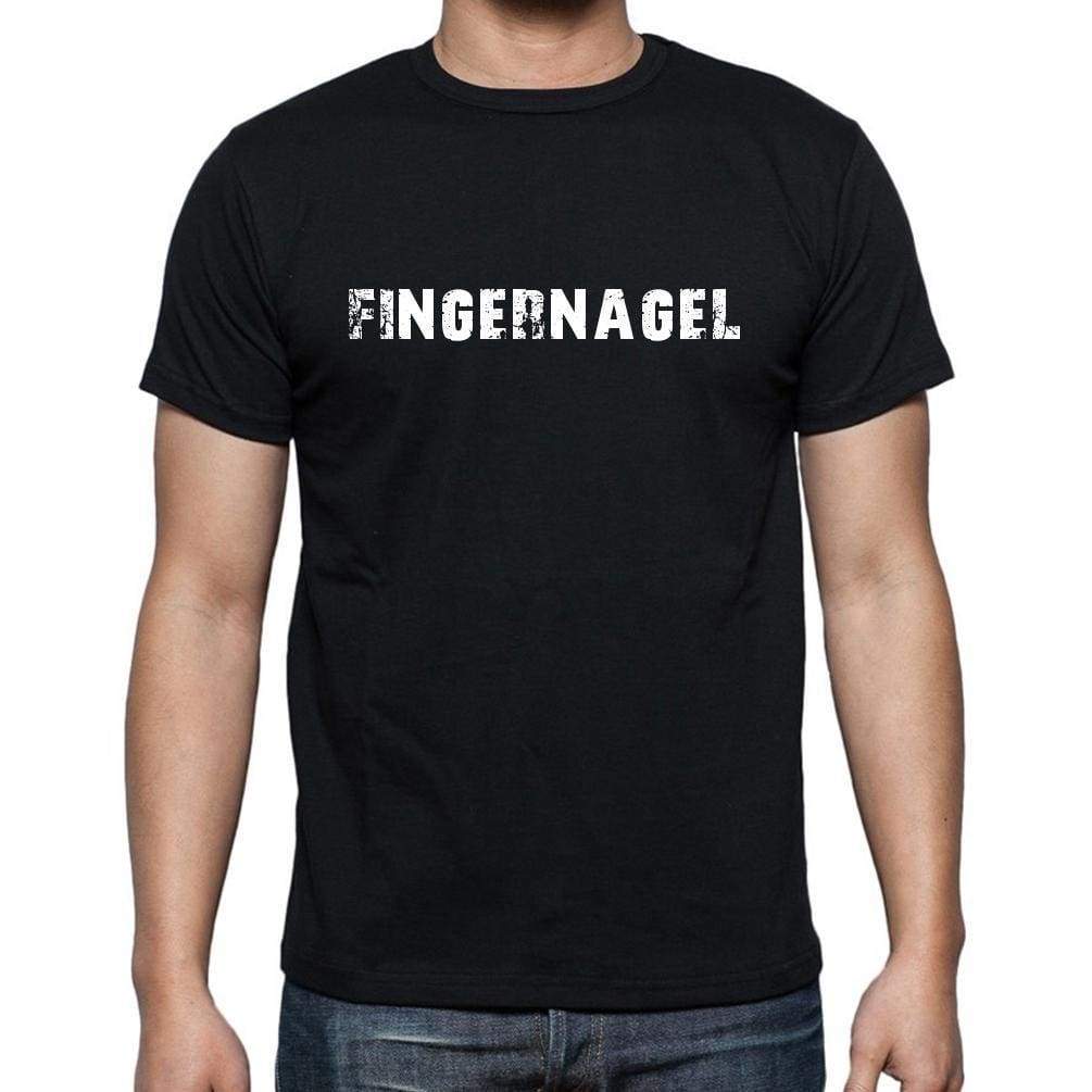 Fingernagel Mens Short Sleeve Round Neck T-Shirt - Casual
