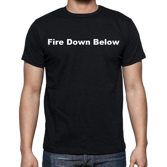 Fire Down Below Mens Short Sleeve Round Neck T-Shirt - Casual