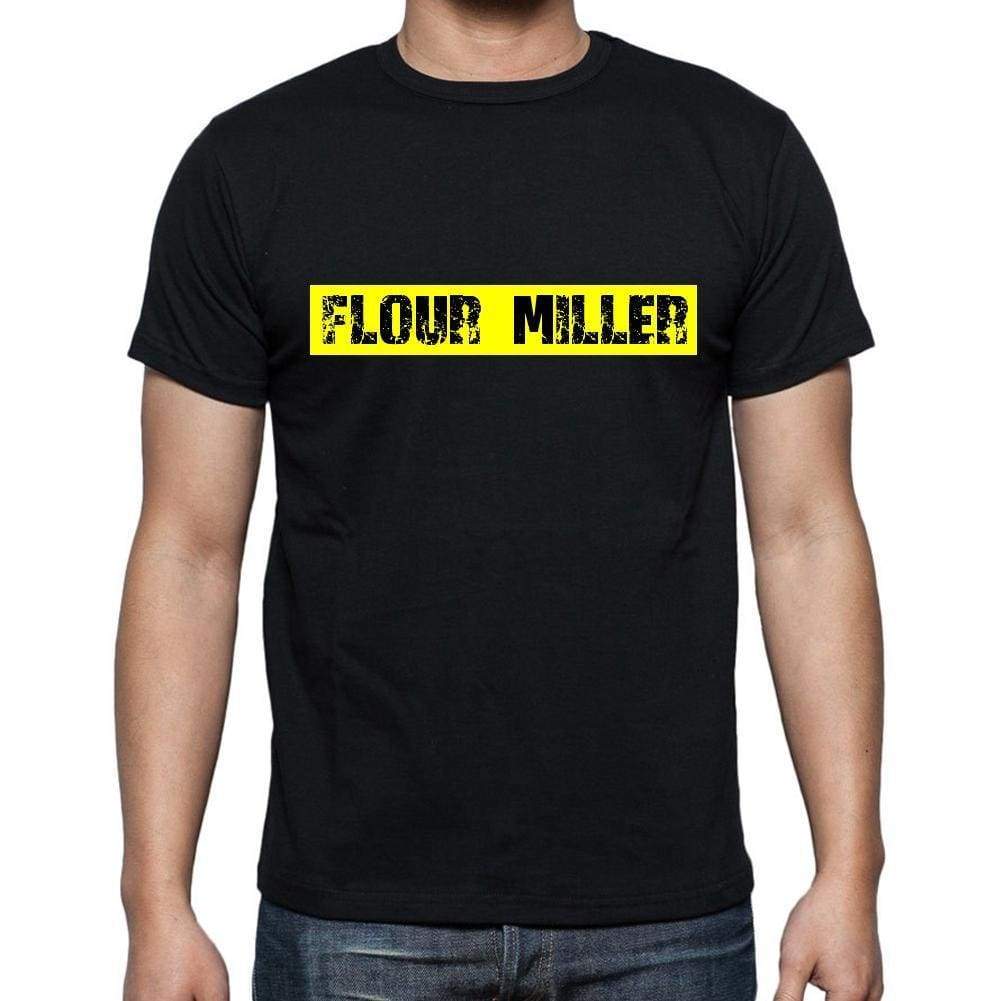 Flour Miller T Shirt Mens T-Shirt Occupation S Size Black Cotton - T-Shirt