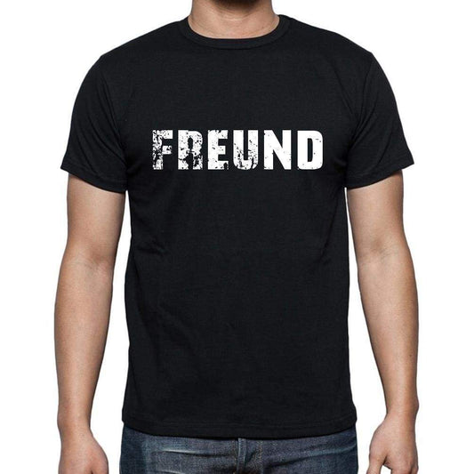 Freund Mens Short Sleeve Round Neck T-Shirt - Casual
