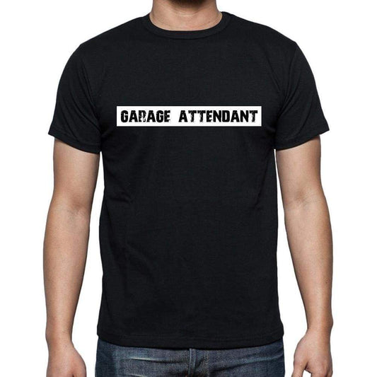 Garage Attendant T Shirt Mens T-Shirt Occupation S Size Black Cotton - T-Shirt
