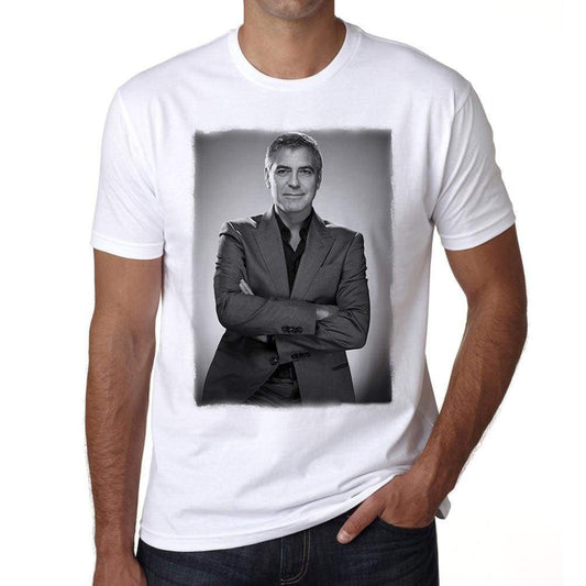 George Clooney T-Shirt For Mens Short Sleeve Cotton Tshirt Men T Shirt 00034 - T-Shirt