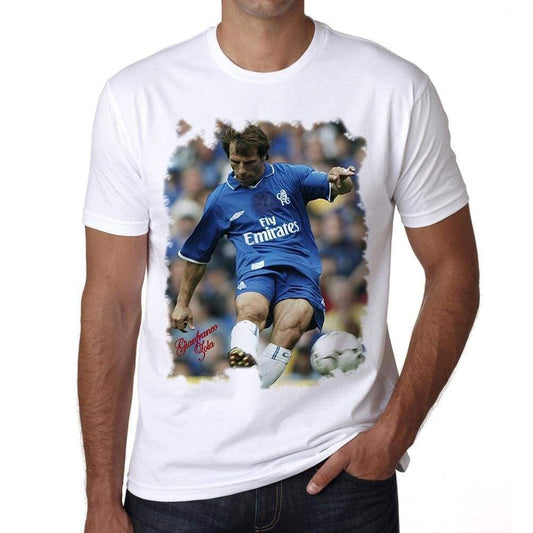 Gianfranco Zola T-Shirt For Mens Short Sleeve Cotton Tshirt Men T Shirt 00034 - T-Shirt