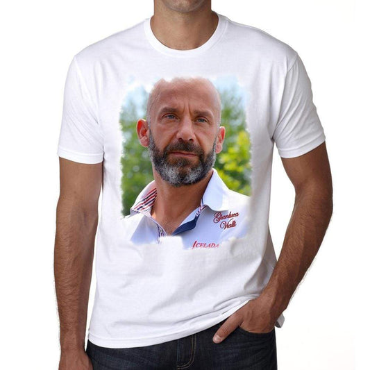 Gianluca Vialli T-Shirt For Mens Short Sleeve Cotton Tshirt Men T Shirt 00034 - T-Shirt