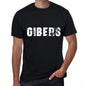 gibers Mens Vintage T shirt Black Birthday Gift 00554 - Ultrabasic