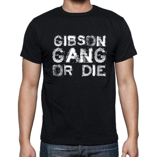 Gibson Family Gang Tshirt Mens Tshirt Black Tshirt Gift T-Shirt 00033 - Black / S - Casual