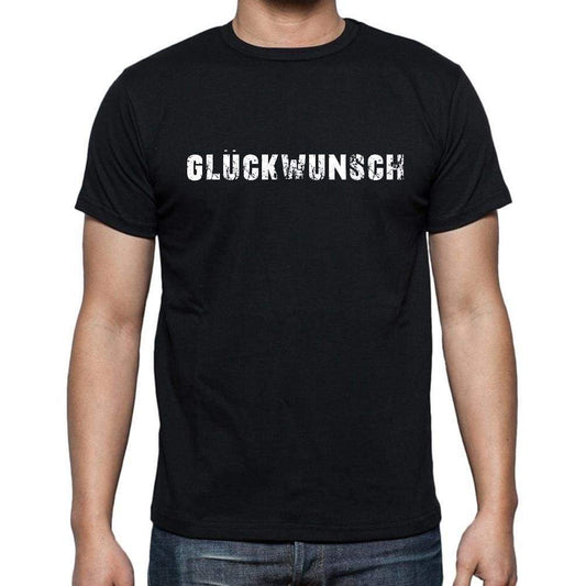 Glckwunsch Mens Short Sleeve Round Neck T-Shirt - Casual