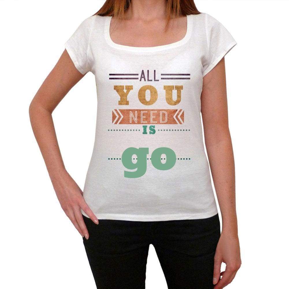 Go Womens Short Sleeve Round Neck T-Shirt 00024 - Casual