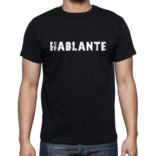 Hablante Mens Short Sleeve Round Neck T-Shirt - Casual