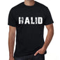 Halid Mens Retro T Shirt Black Birthday Gift 00553 - Black / Xs - Casual