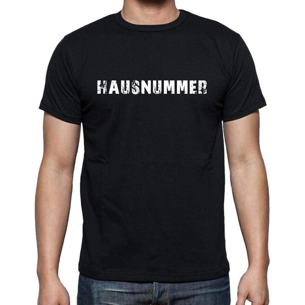 Hausnummer Mens Short Sleeve Round Neck T-Shirt - Casual