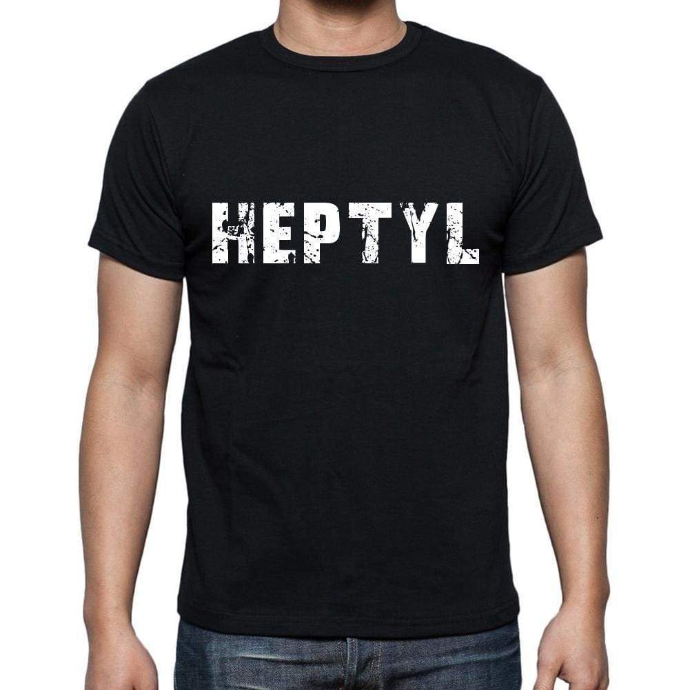 Heptyl Mens Short Sleeve Round Neck T-Shirt 00004 - Casual