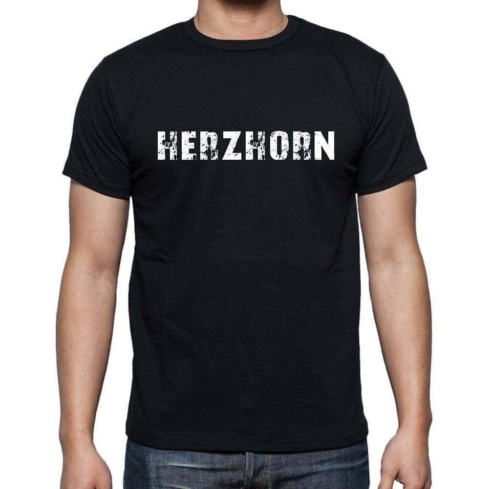 Herzhorn Mens Short Sleeve Round Neck T-Shirt 00003 - Casual