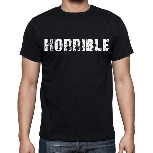 Horrible Mens Short Sleeve Round Neck T-Shirt - Casual