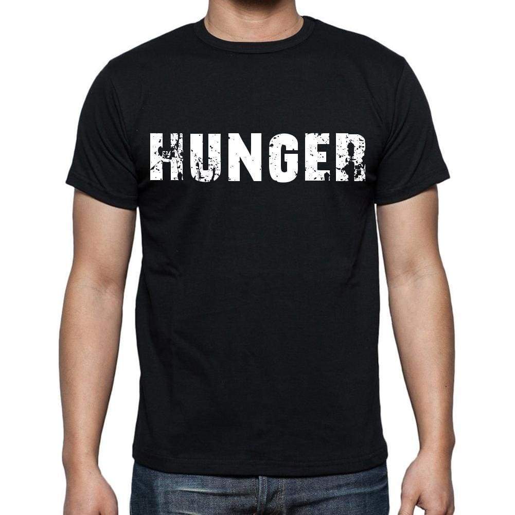 Hunger Mens Short Sleeve Round Neck T-Shirt - Casual